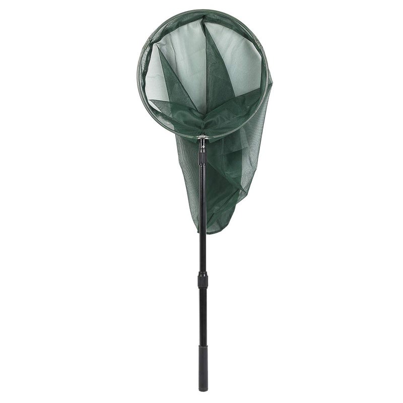 RESTCLOUD Professional Insect and Butterfly Net with 14" Stainless Ring, 26" Net Depth, Strong Aluminum Telescopic Handle Extends to 39", Full Extended to 53 Inches Green - Image 4